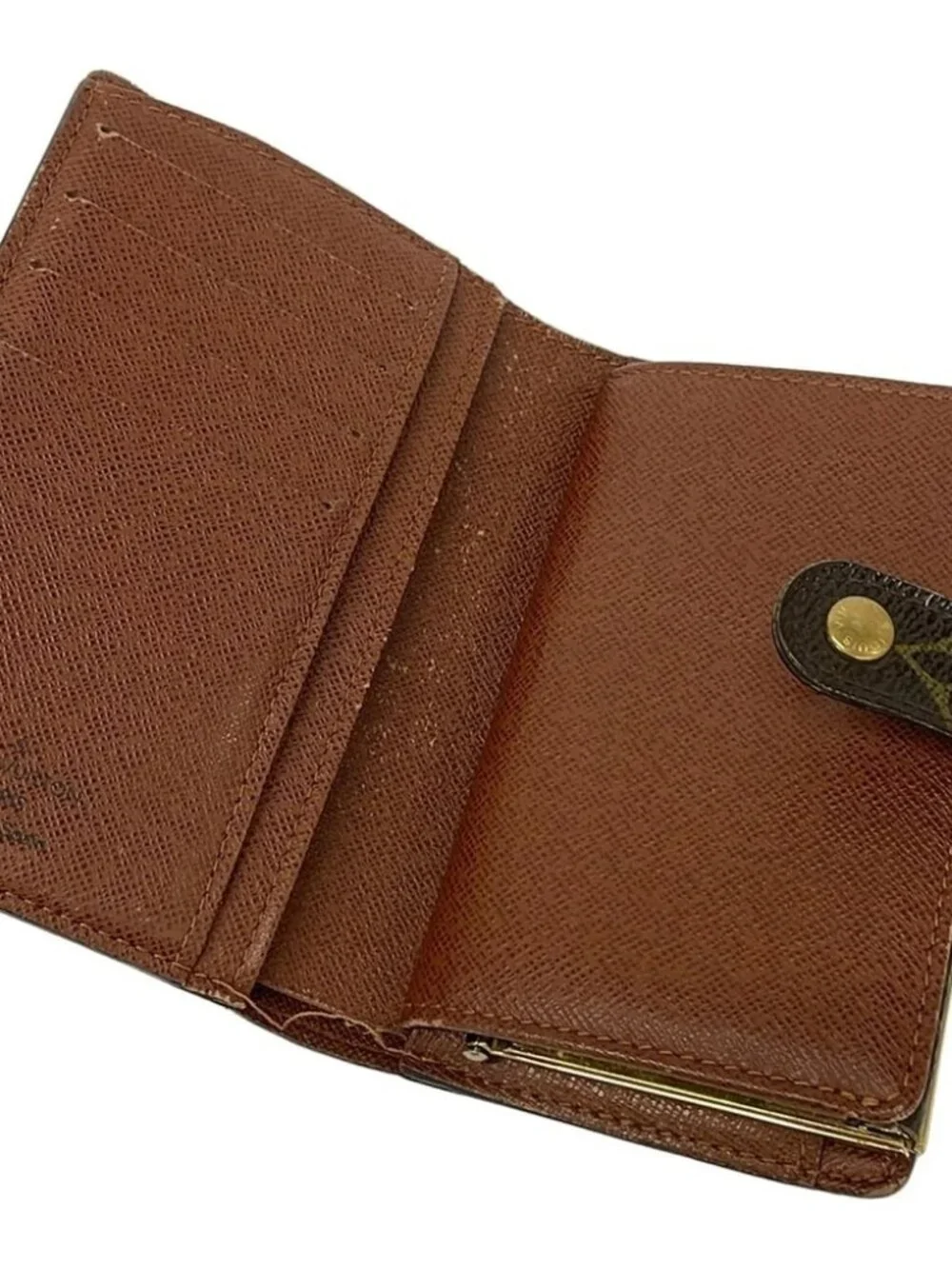 LOUIS VUITTON Porte Monnaie Billets Viennois M61663 Monogram CA0015